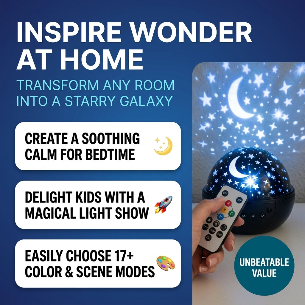Kids Starlight Projector
