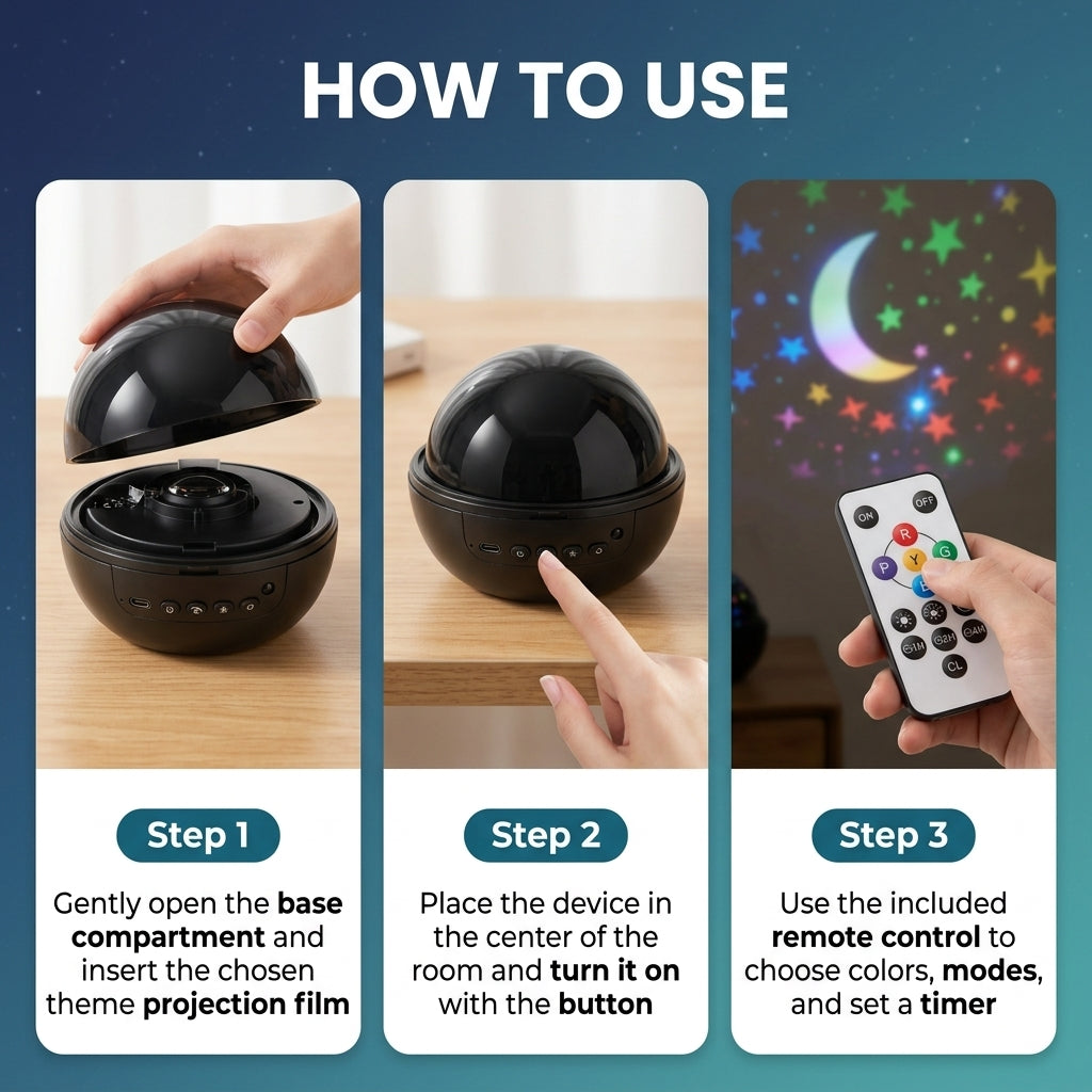 Kids Starlight Projector